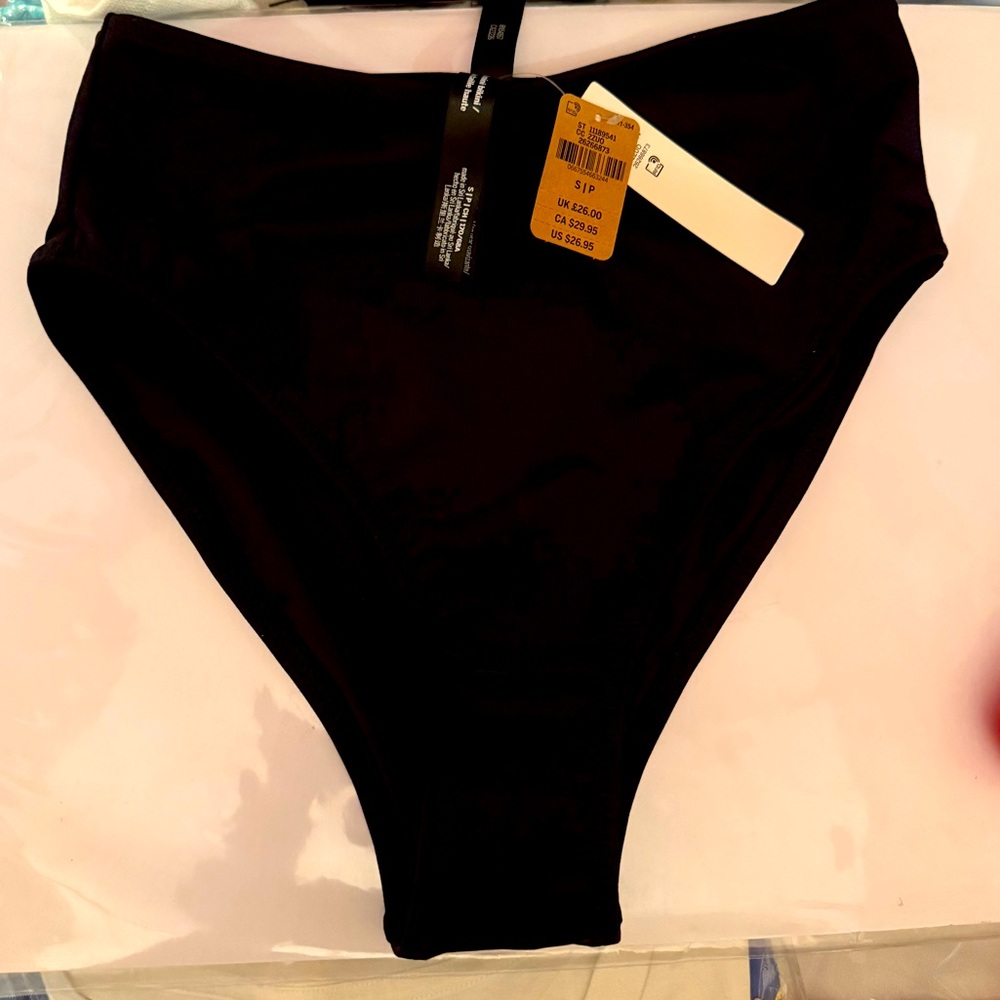Victoria’s Secret Women’s Black Bikini Bottom - Size S - NWT